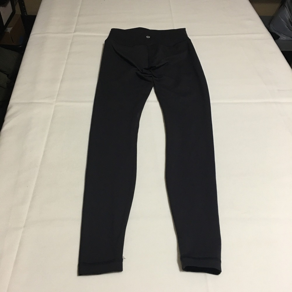 Lululemon Wunder Train High-Rise Tight 28" Womens Size 6 Black Full Length Yoga